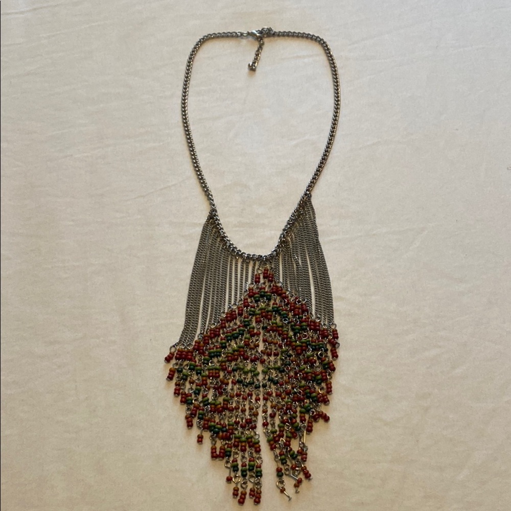 Elegant Multicolor Beaded Necklace